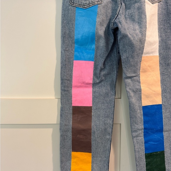 Custom Painted Jeans - Picture 2 of 12